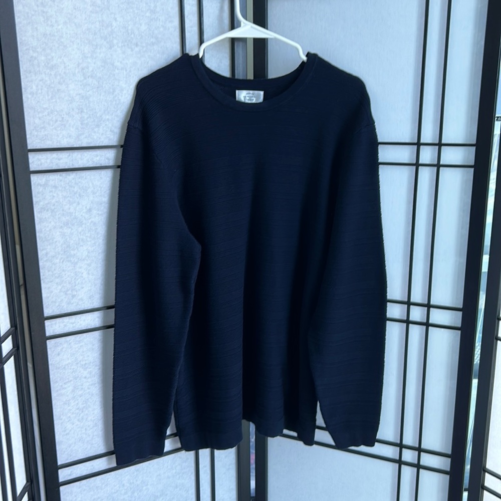 Sons of Fortune New York Ribbed Cotton Sweater